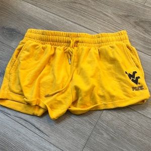 PINK WVU Shorts